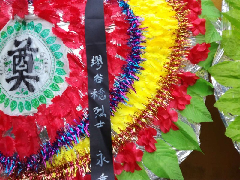 江阴市谱牒协会牵头祭扫缪谷稔烈士墓